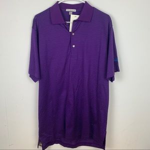 Peter Miller Dallas Athletic Club Purple Polo M